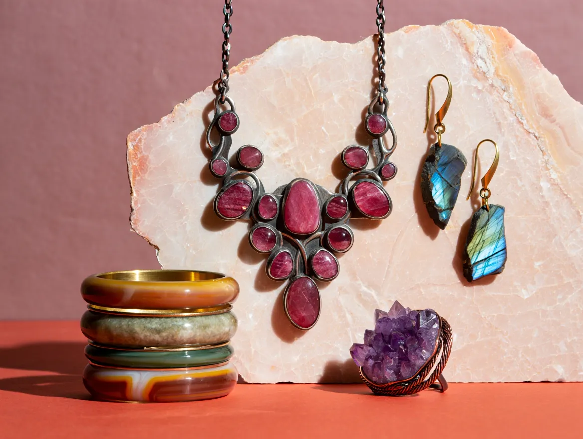 Gemstone jewelry trend